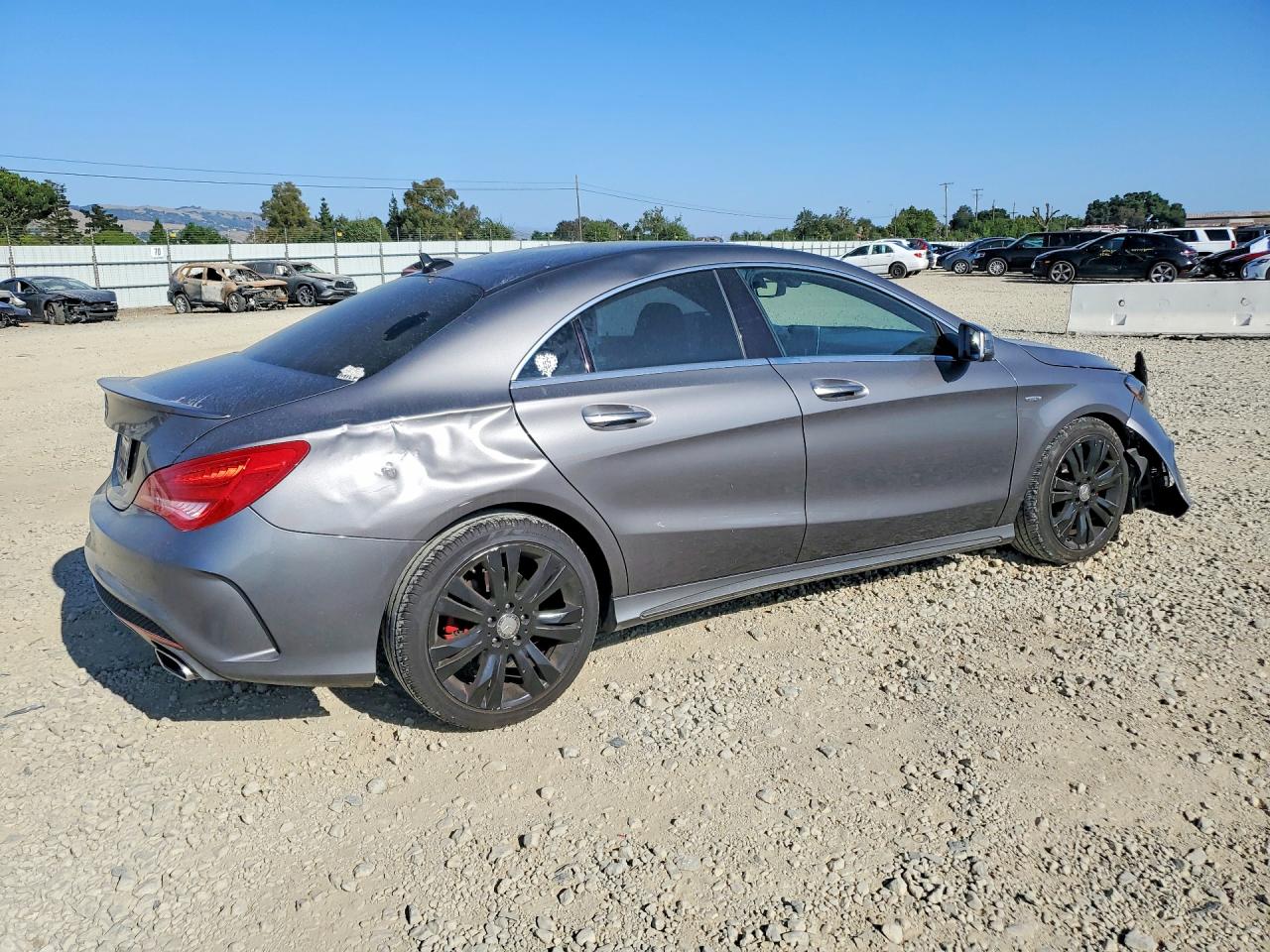 2015 Mercedes-benz Cla 250 Gray vin: WDDSJ4EB1FN213533