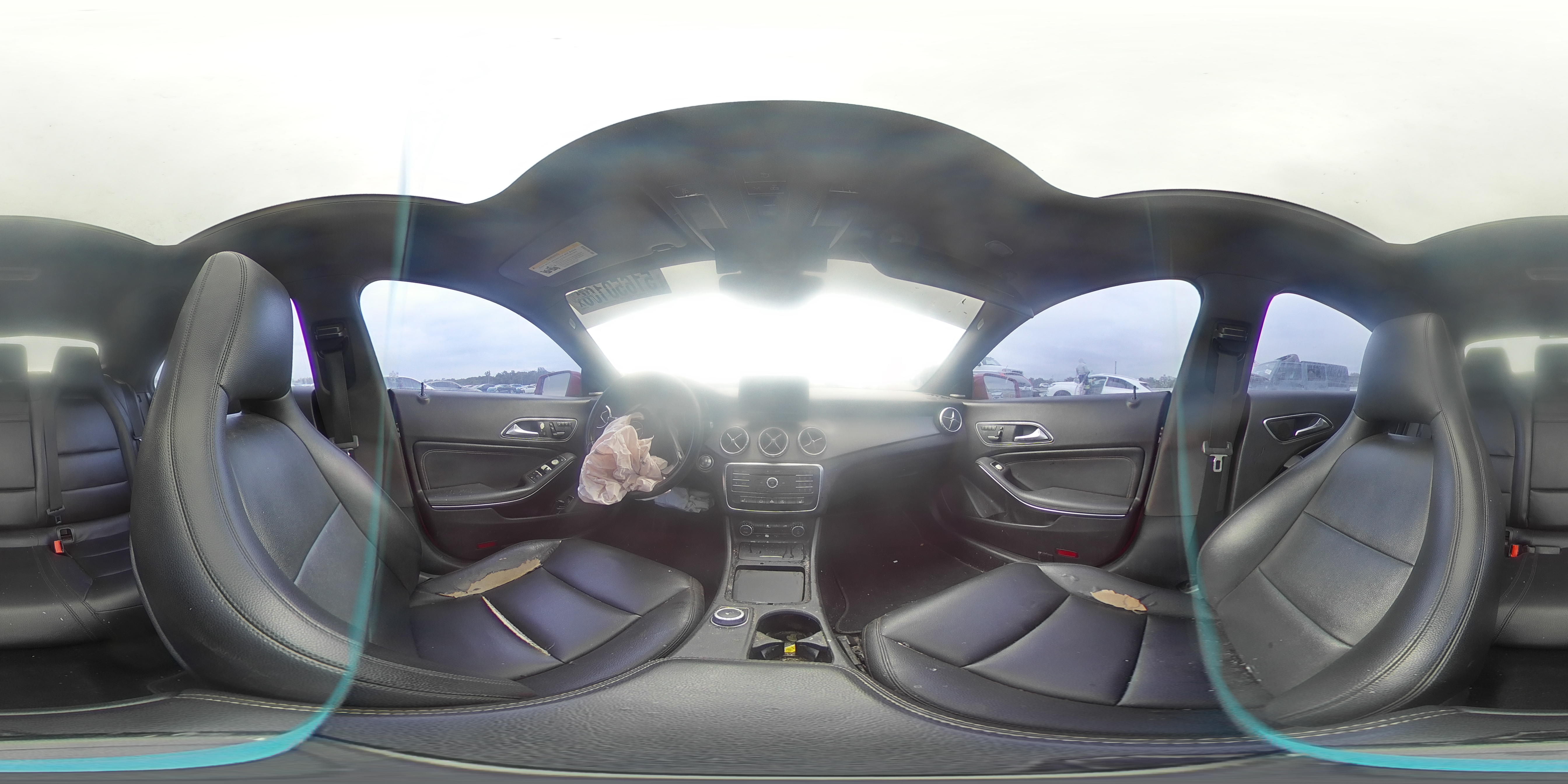 2015 Mercedes-benz Cla 250 Красный vin: WDDSJ4EB1FN243941