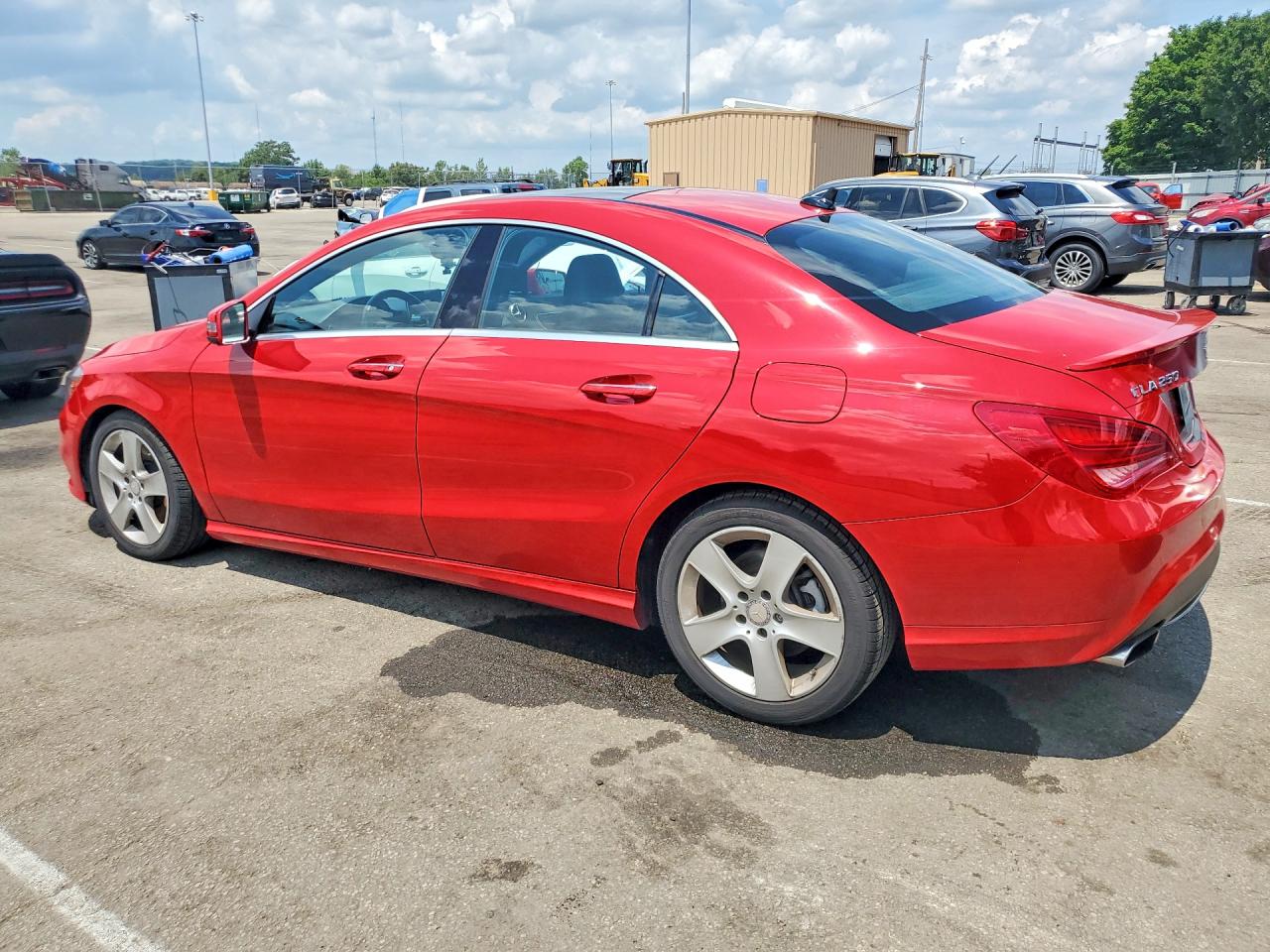 2015 Mercedes-benz Cla 250 Красный vin: WDDSJ4EB1FN263381