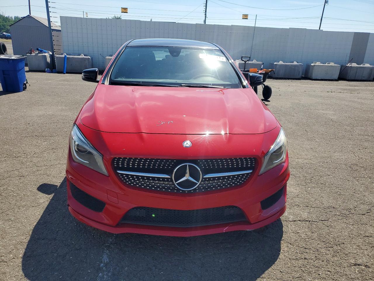 2016 Mercedes-benz Cla 250 Red vin: WDDSJ4EB1GN379519