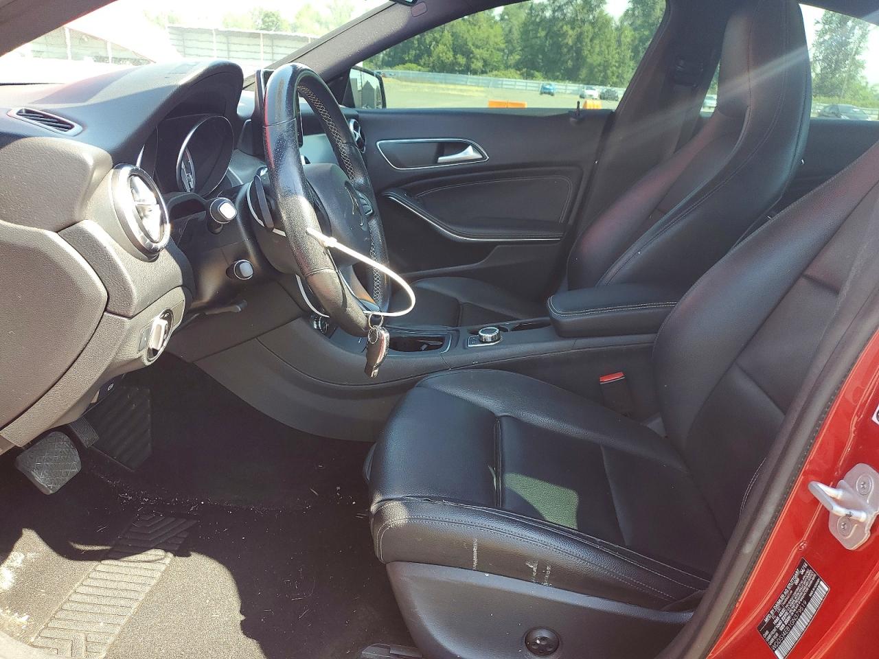 2016 Mercedes-benz Cla 250 Red vin: WDDSJ4EB1GN379519