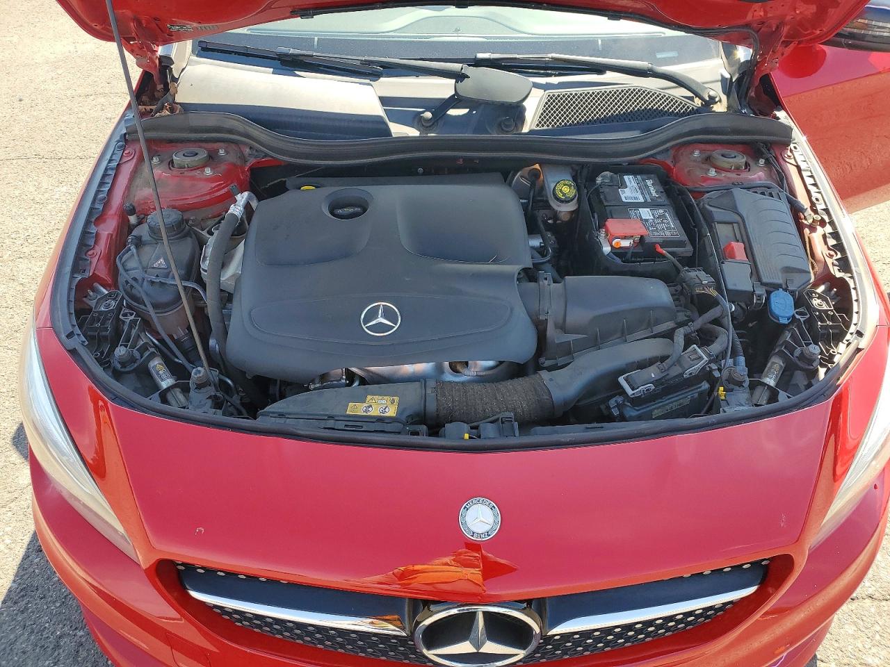 2016 Mercedes-benz Cla 250 Red vin: WDDSJ4EB1GN379519