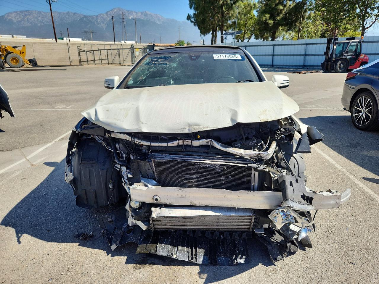 2018 Mercedes-benz Cla 250 White vin: WDDSJ4EB1JN585267