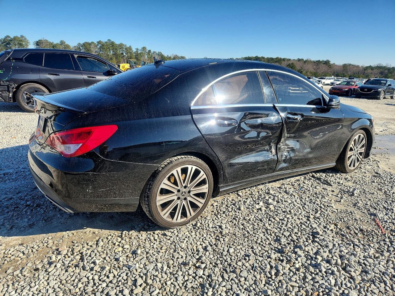 2018 Mercedes-benz Cla 250 Black vin: WDDSJ4EB1JN638811