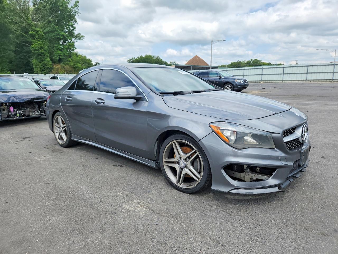 2014 Mercedes-benz Cla 250 Gray vin: WDDSJ4EB2EN034464