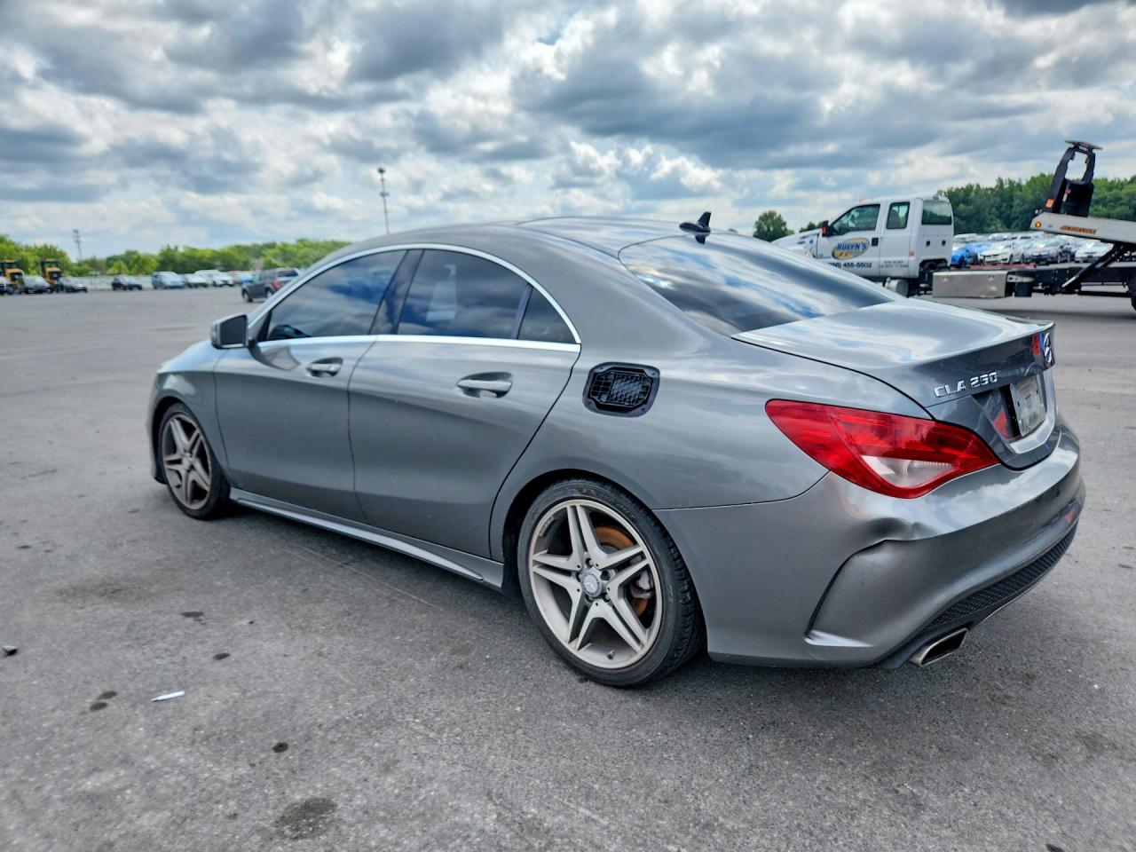 2014 Mercedes-benz Cla 250 Gray vin: WDDSJ4EB2EN034464
