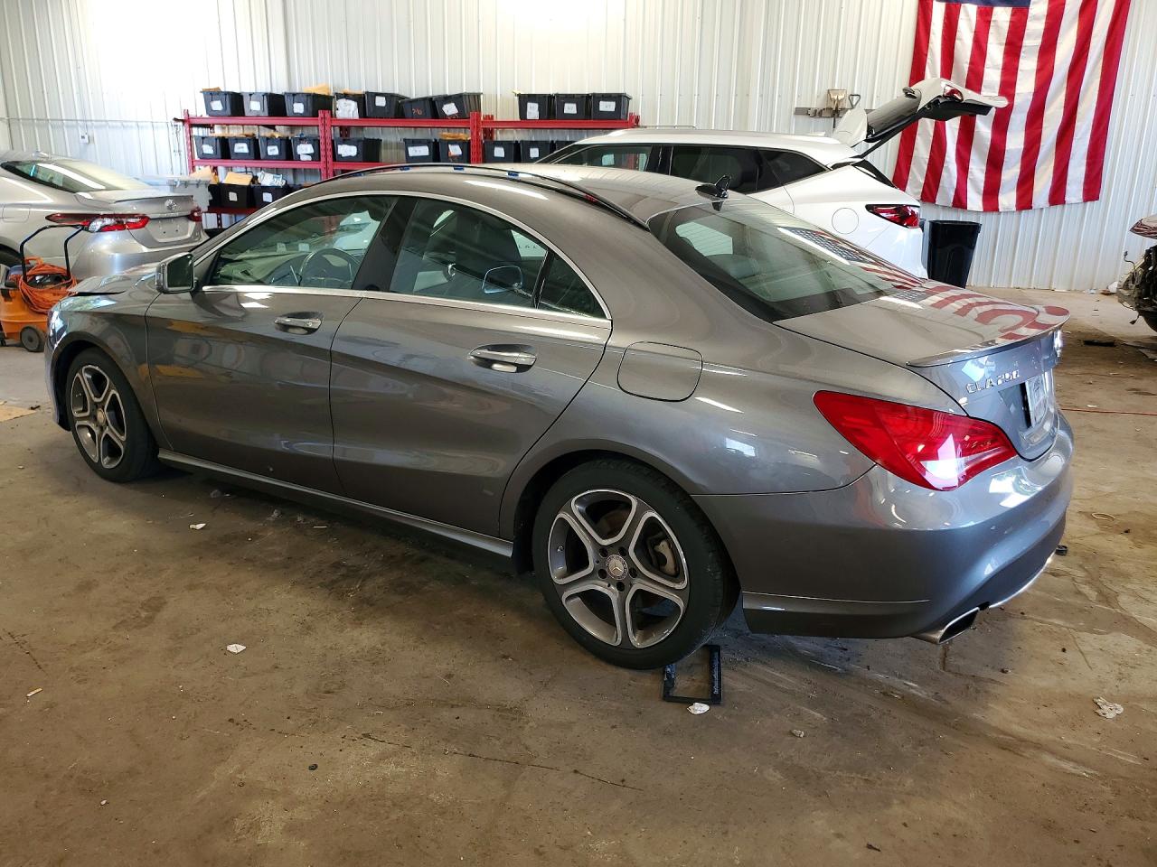 2014 Mercedes-benz Cla 250 Gray vin: WDDSJ4EB2EN040877