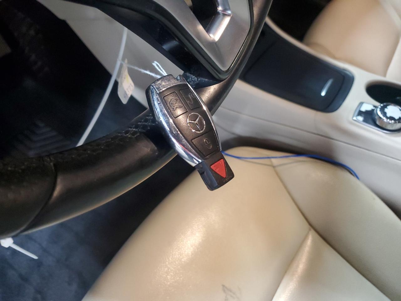 2014 Mercedes-benz Cla 250 White vin: WDDSJ4EB2EN044072 Damage: Radio Controls, Worn, Unacceptable