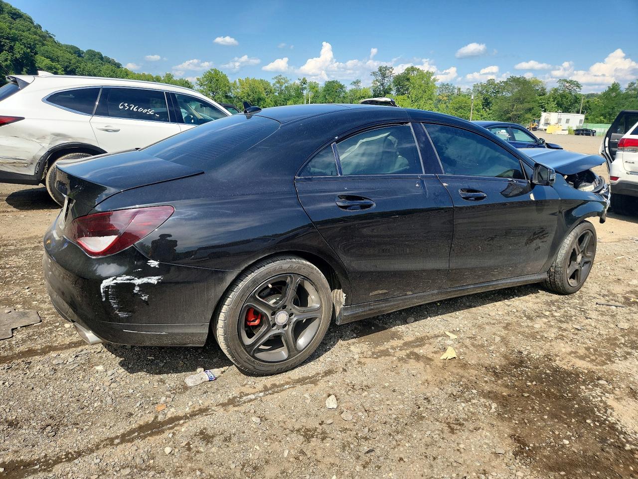 2014 Mercedes-benz Cla 250 Black vin: WDDSJ4EB2EN052544