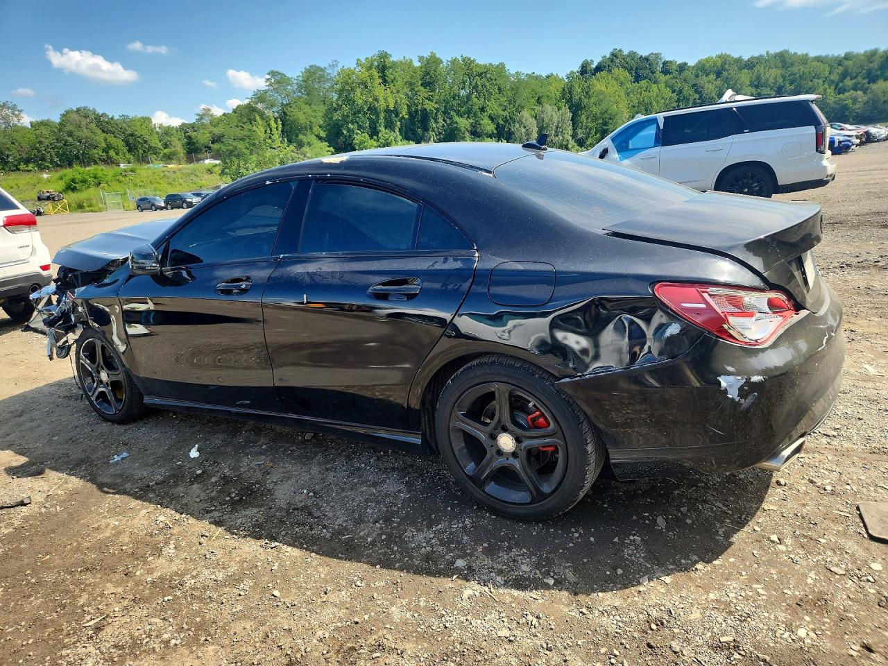 2014 Mercedes-benz Cla 250 Black vin: WDDSJ4EB2EN052544
