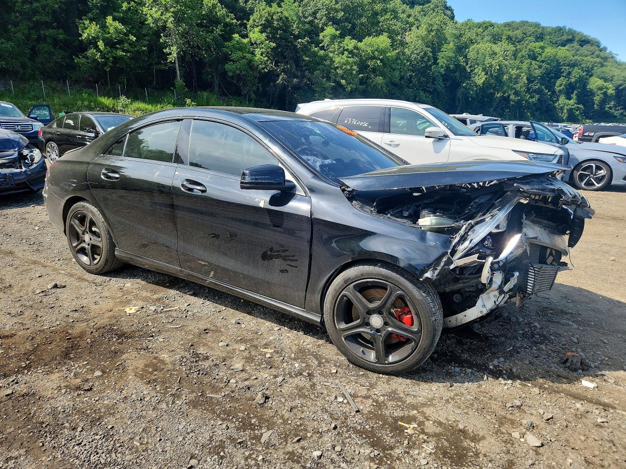 2014 Mercedes-benz Cla 250 Black vin: WDDSJ4EB2EN052544