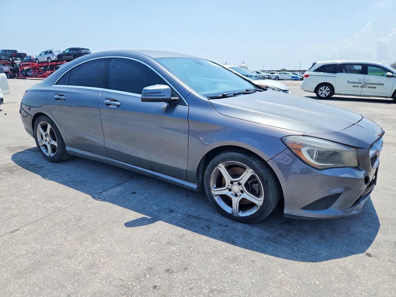 2014 Mercedes-benz Cla 250 Gray vin: WDDSJ4EB2EN056867