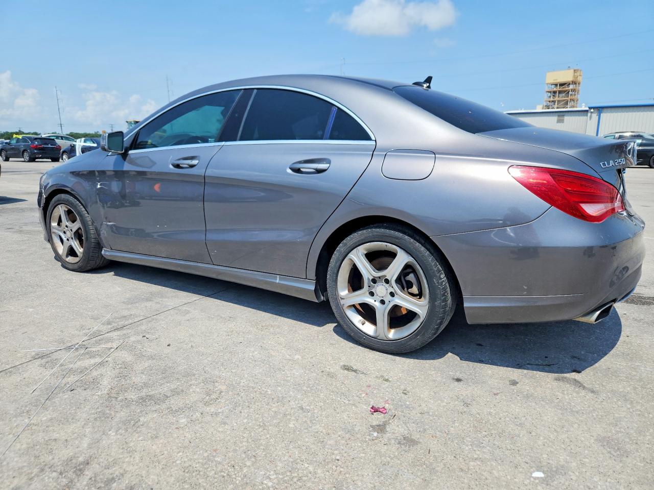 2014 Mercedes-benz Cla 250 Gray vin: WDDSJ4EB2EN056867