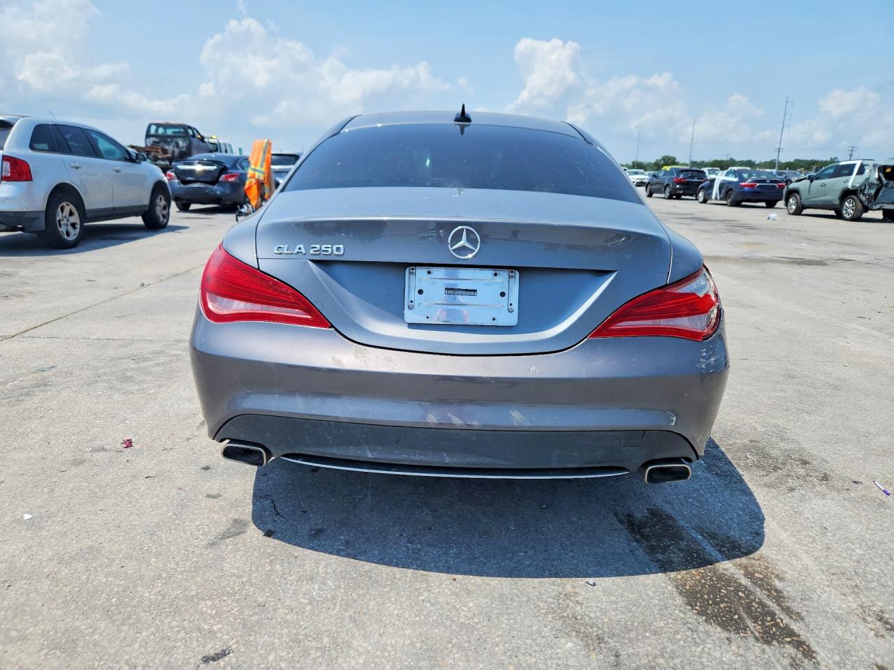 2014 Mercedes-benz Cla 250 Gray vin: WDDSJ4EB2EN056867