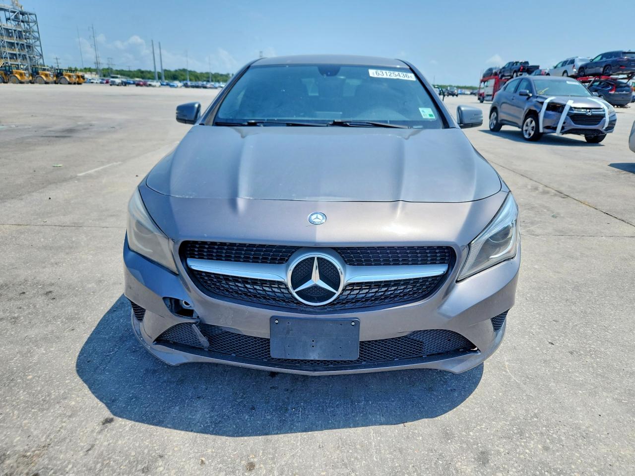 2014 Mercedes-benz Cla 250 Gray vin: WDDSJ4EB2EN056867