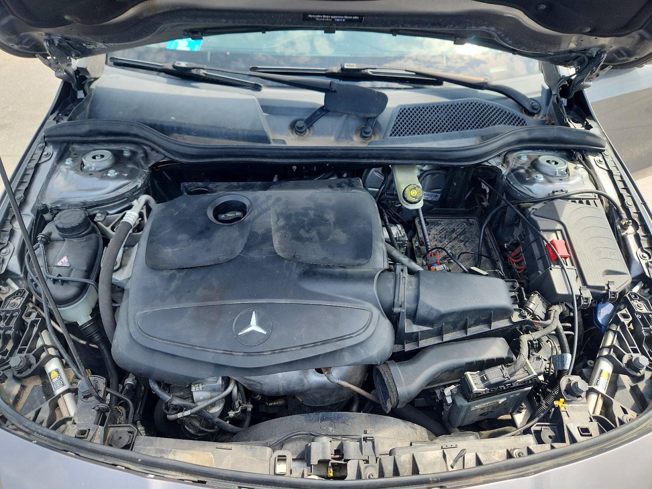 2014 Mercedes-benz Cla 250 Gray vin: WDDSJ4EB2EN056867