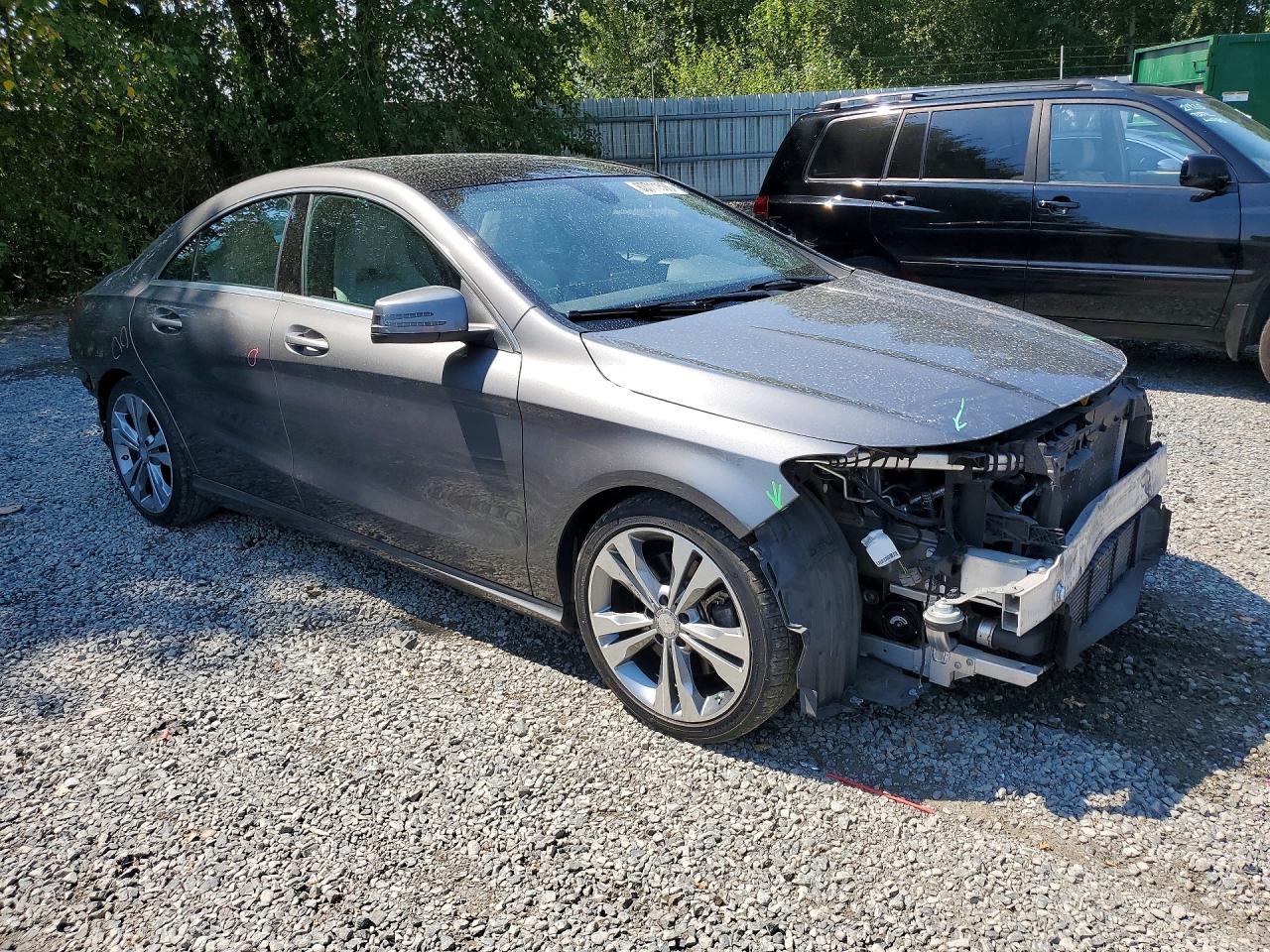 2014 Mercedes-benz Cla 250 Gray vin: WDDSJ4EB2EN057758