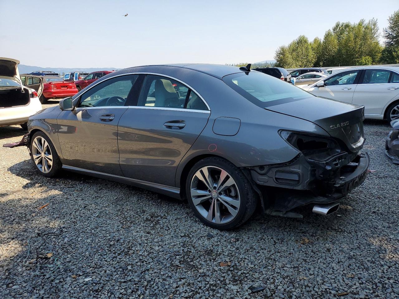2014 Mercedes-benz Cla 250 Gray vin: WDDSJ4EB2EN057758