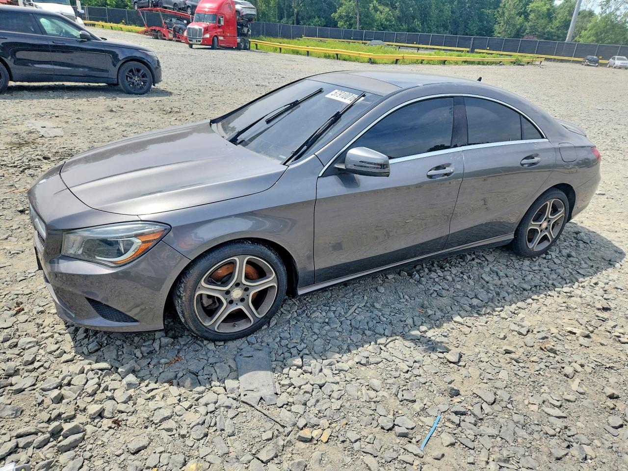 2014 Mercedes-benz Cla 250 Gray vin: WDDSJ4EB2EN064130