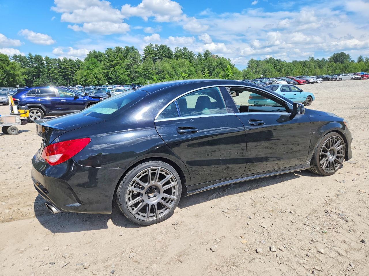2014 Mercedes-benz Cla 250 Black vin: WDDSJ4EB2EN140090