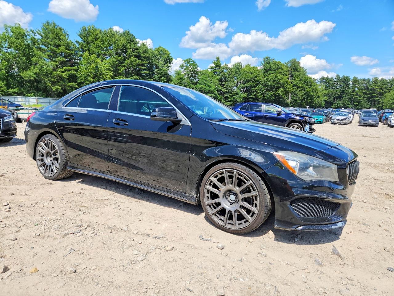 2014 Mercedes-benz Cla 250 Black vin: WDDSJ4EB2EN140090
