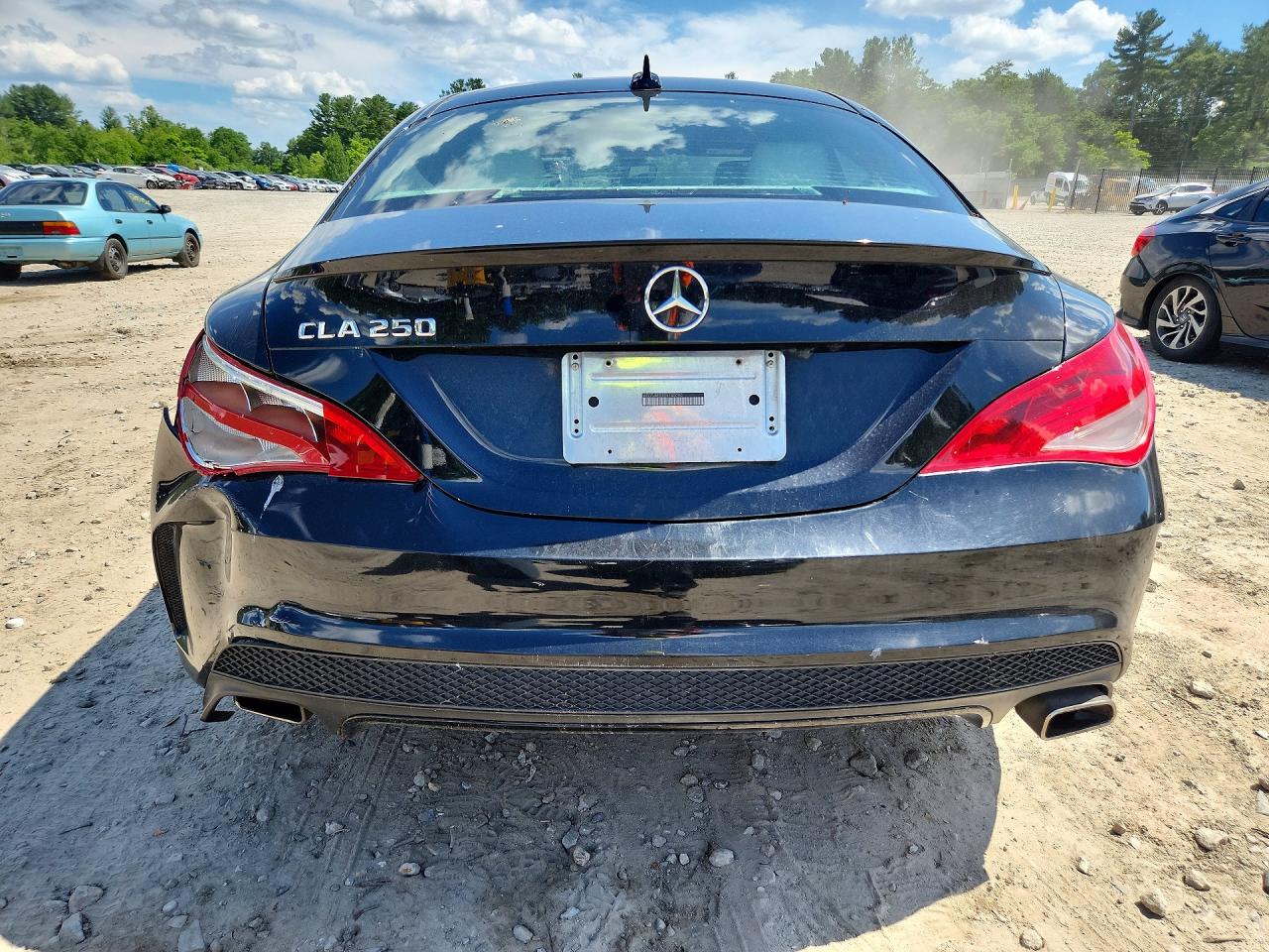 2014 Mercedes-benz Cla 250 Black vin: WDDSJ4EB2EN140090