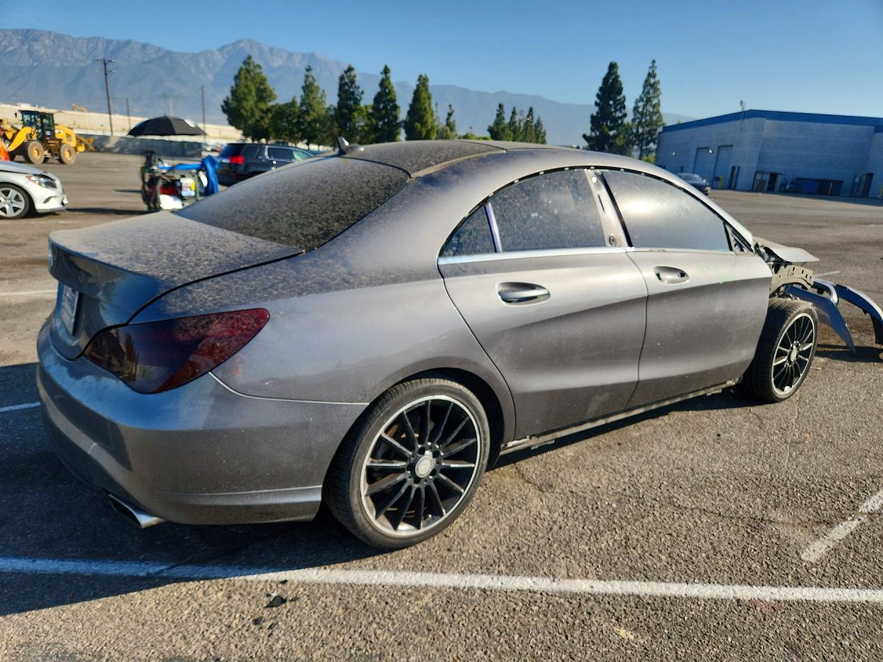 2014 Mercedes-benz Cla 250 Gray vin: WDDSJ4EB2EN140249