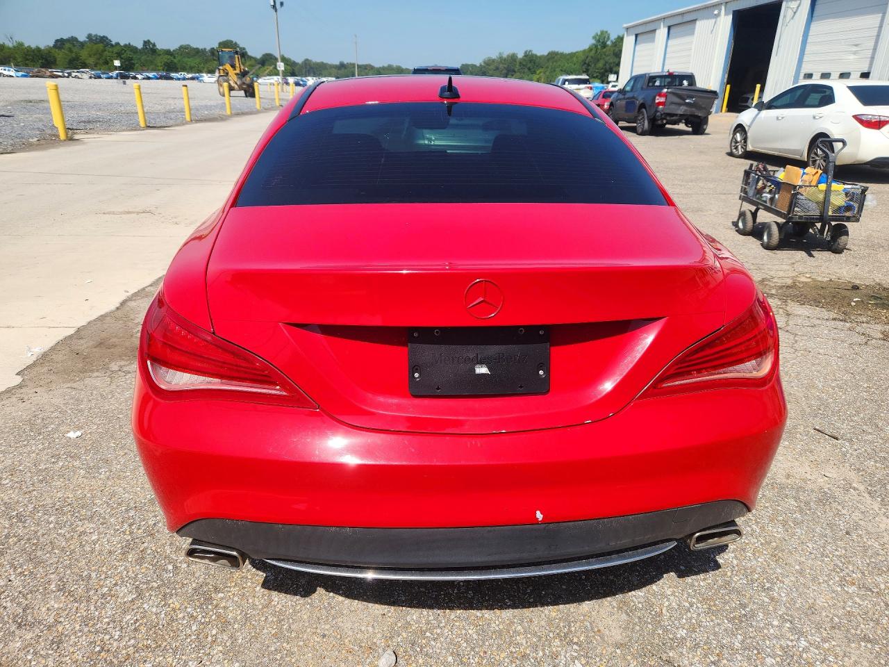 2015 Mercedes-benz Cla 250 Red vin: WDDSJ4EB2FN167341