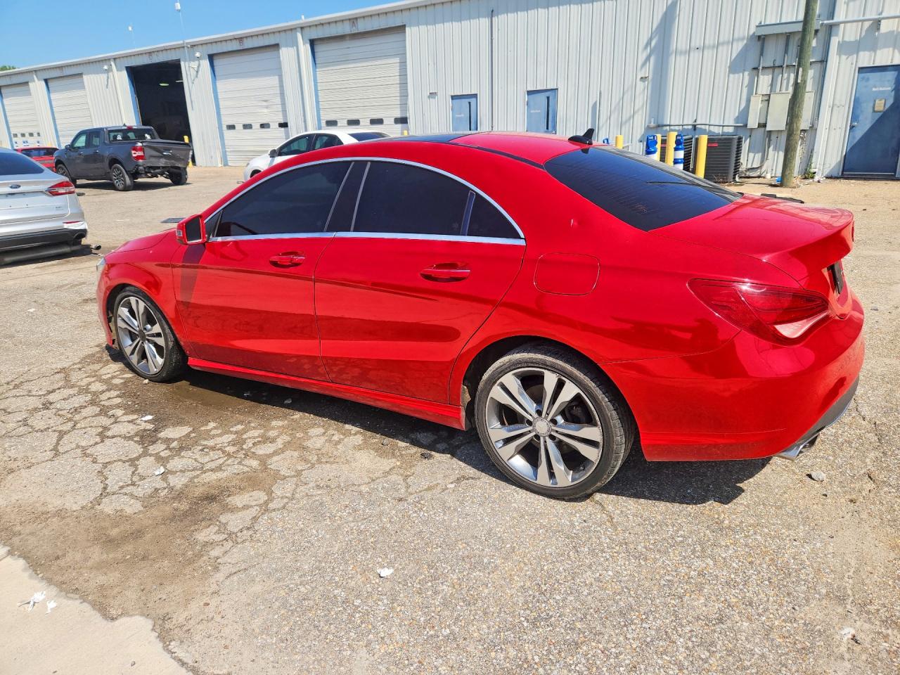 2015 Mercedes-benz Cla 250 Red vin: WDDSJ4EB2FN167341