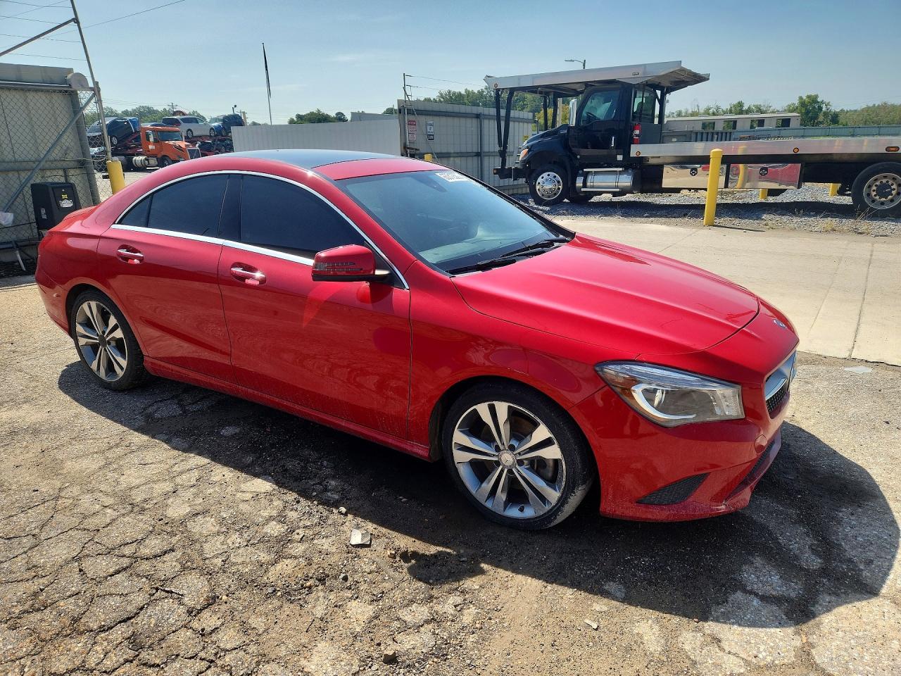 2015 Mercedes-benz Cla 250 Red vin: WDDSJ4EB2FN167341