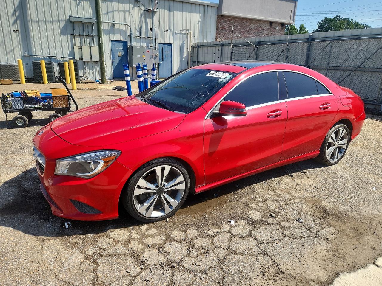 2015 Mercedes-benz Cla 250 Red vin: WDDSJ4EB2FN167341
