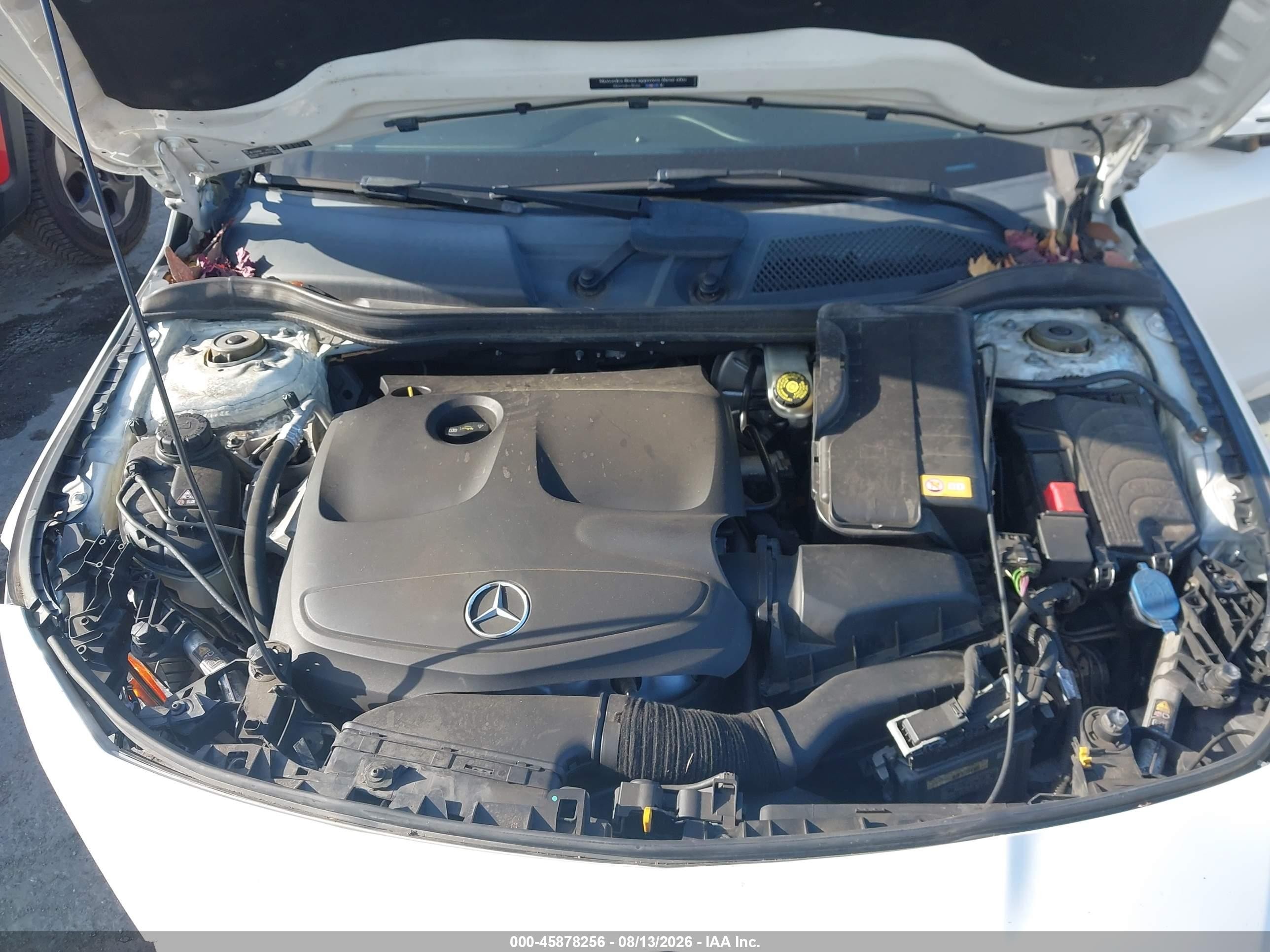 2015 Mercedes-benz Cla 250 White vin: WDDSJ4EB2FN200676