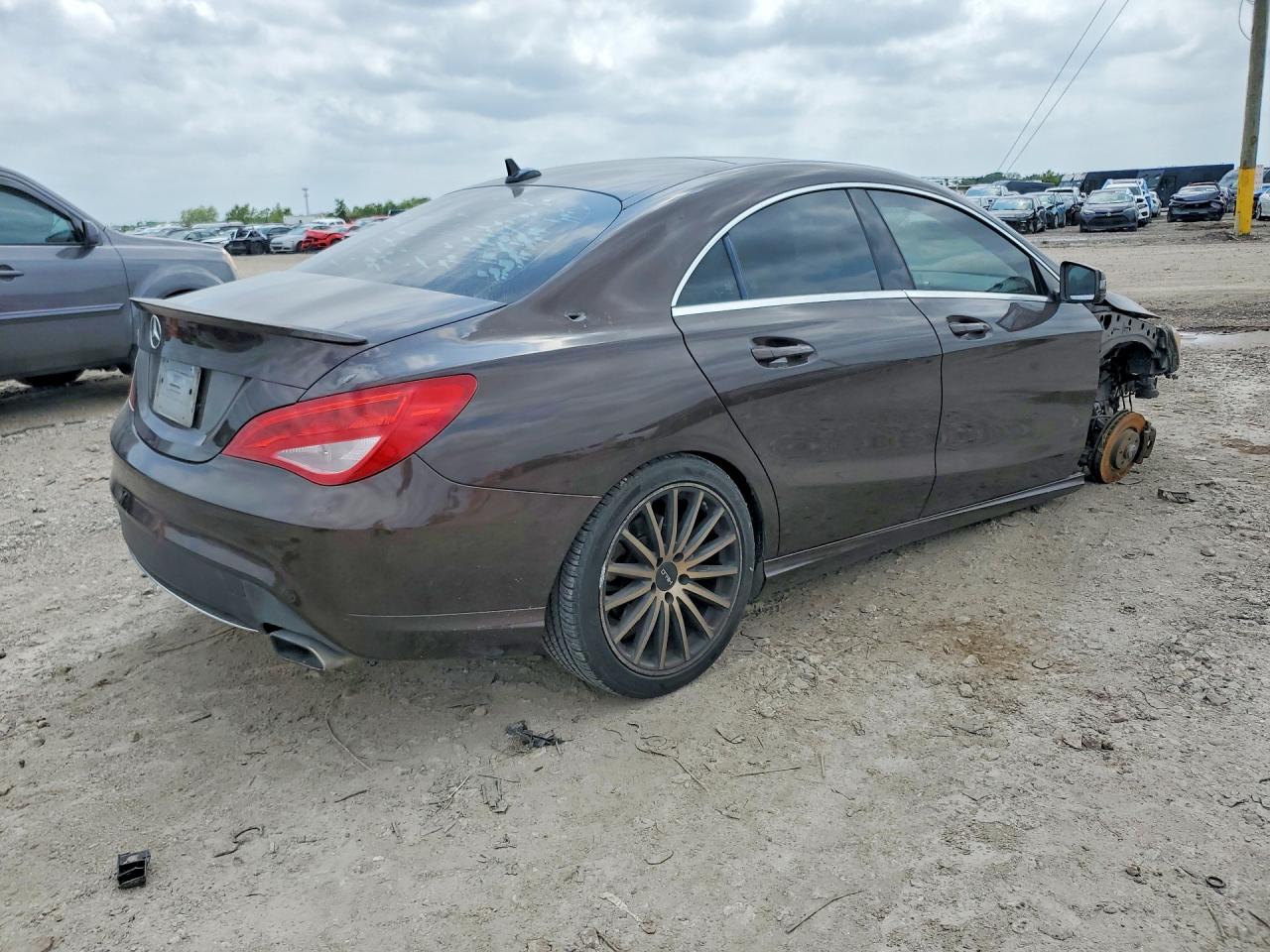 2015 Mercedes-benz Cla 250 Black vin: WDDSJ4EB2FN205893
