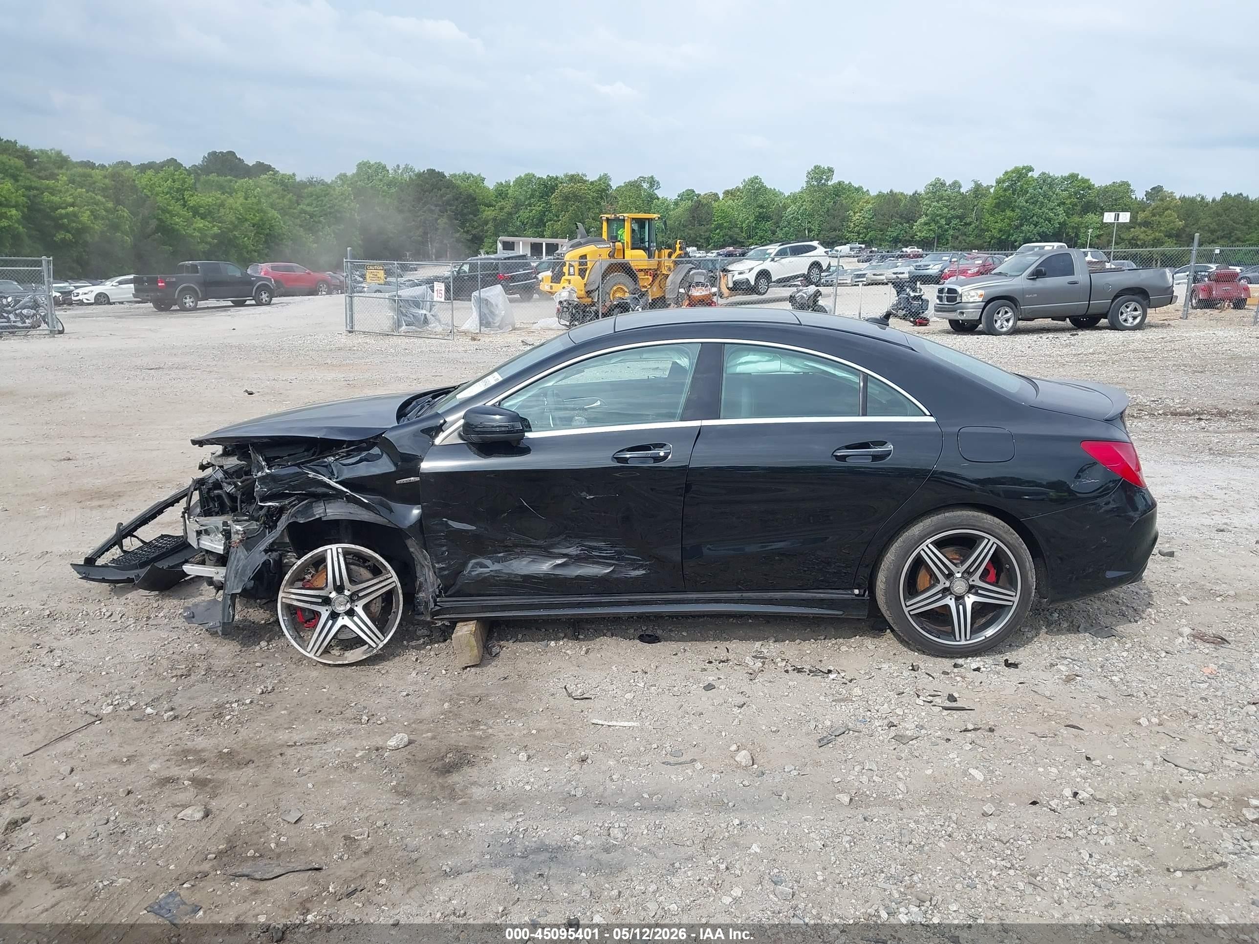 2015 Mercedes-benz Cla 250   Black vin: WDDSJ4EB2FN231622