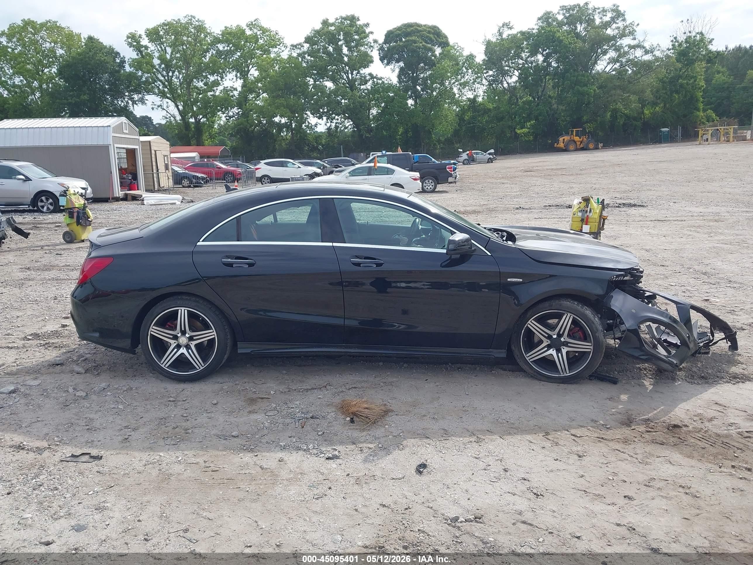 2015 Mercedes-benz Cla 250   Black vin: WDDSJ4EB2FN231622