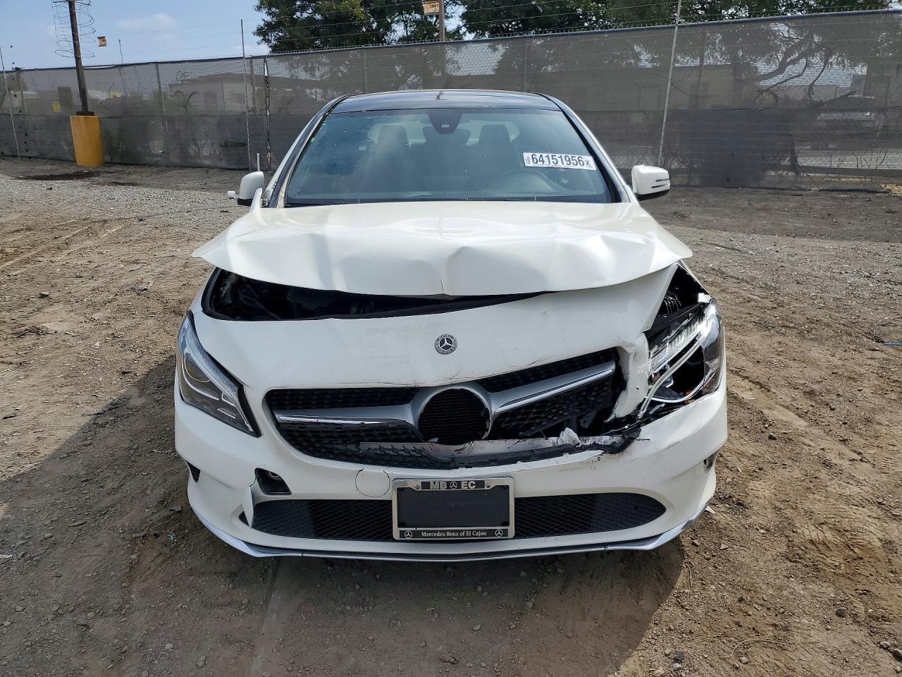 2018 Mercedes-benz Cla 250 White vin: WDDSJ4EB2JN566002