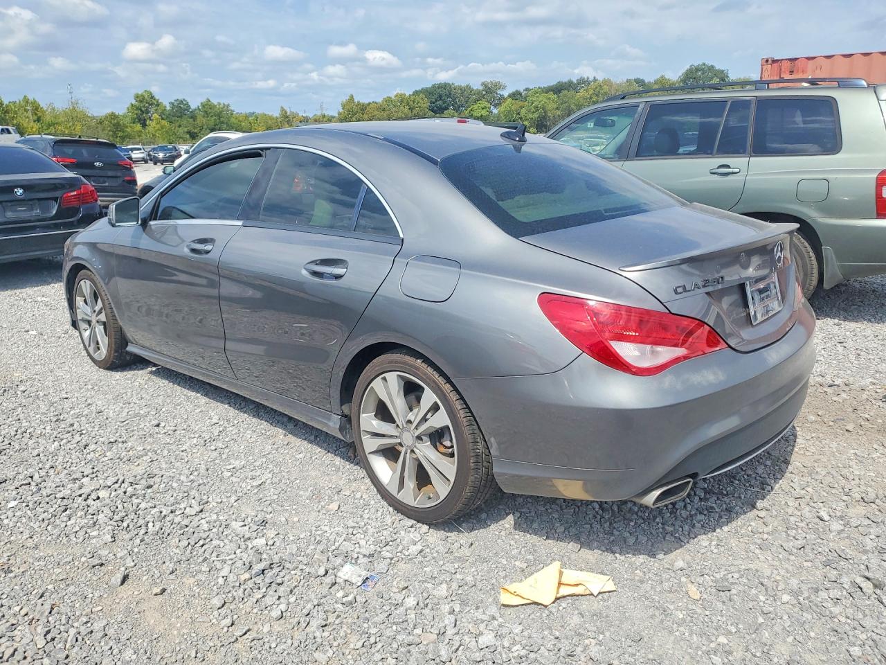 2014 Mercedes-benz Cla 250 Gray vin: WDDSJ4EB3EN037941