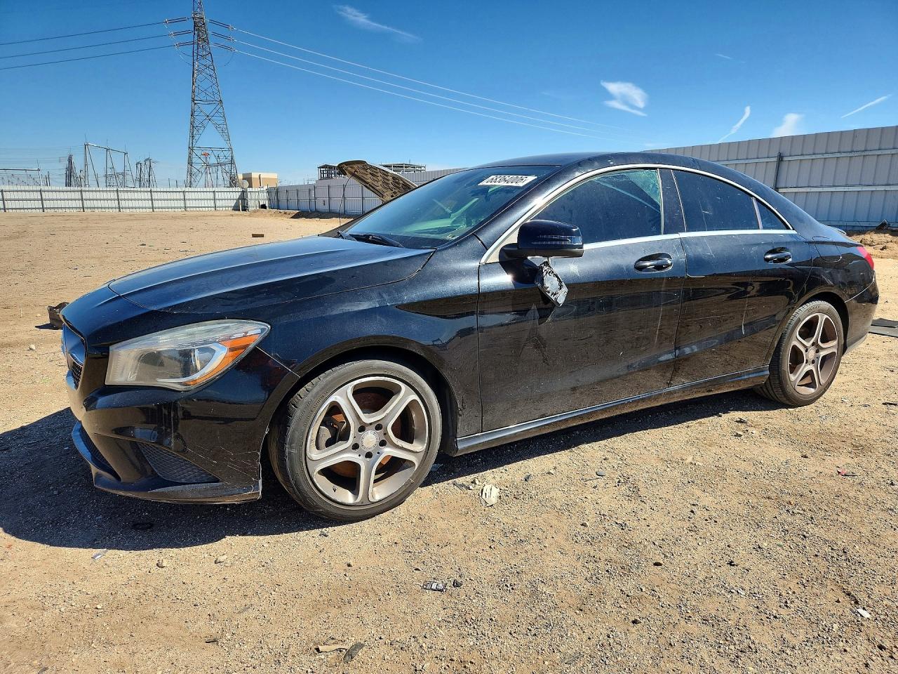 2014 Mercedes-benz Cla 250 Black vin: WDDSJ4EB3EN039897