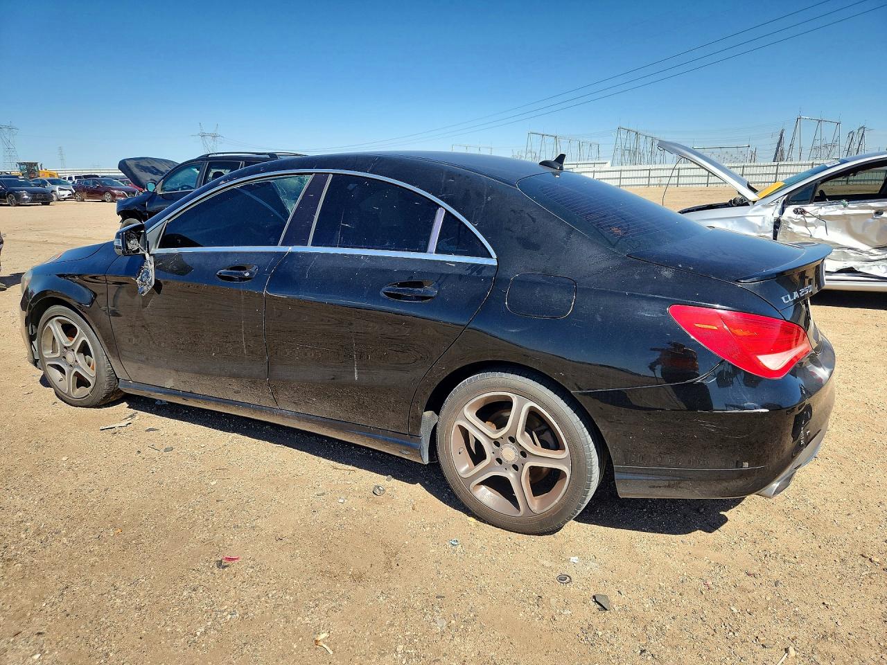 2014 Mercedes-benz Cla 250 Black vin: WDDSJ4EB3EN039897