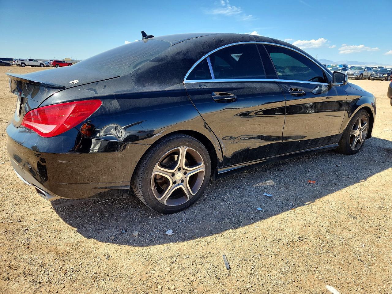 2014 Mercedes-benz Cla 250 Black vin: WDDSJ4EB3EN039897