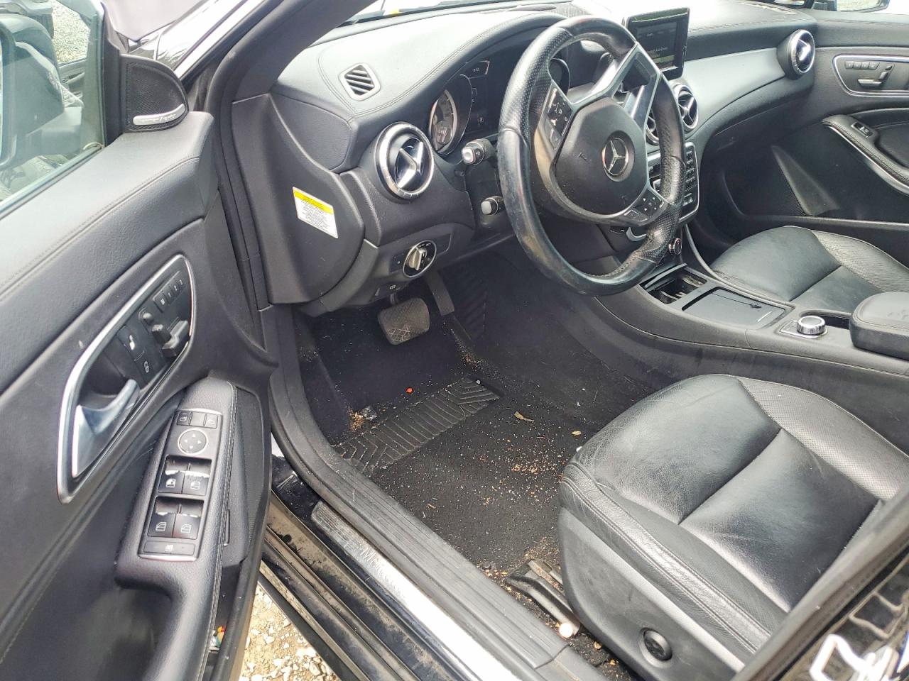 2014 Mercedes-benz Cla 250 Black vin: WDDSJ4EB3EN041486