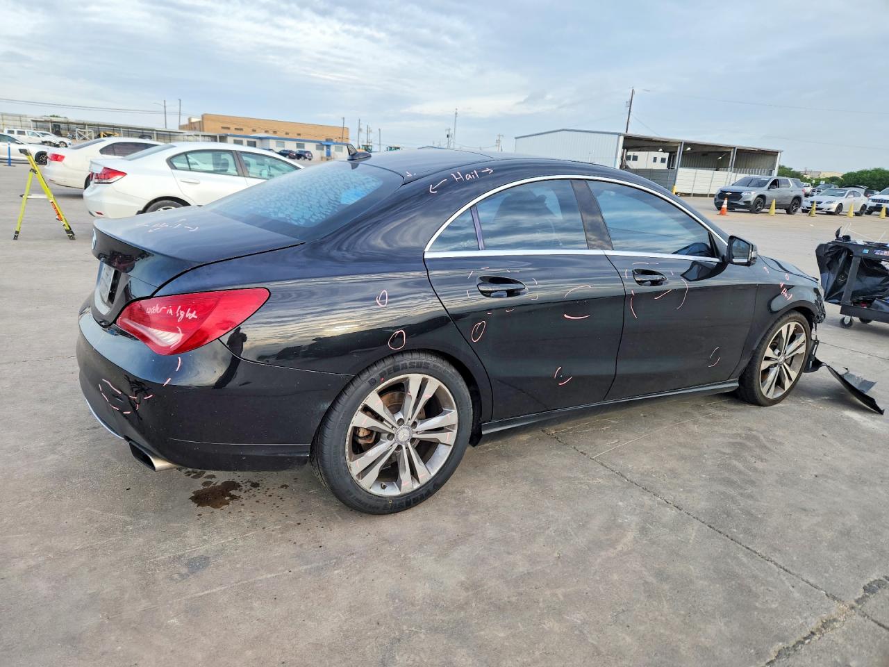 2014 Mercedes-benz Cla 250 Black vin: WDDSJ4EB3EN044338