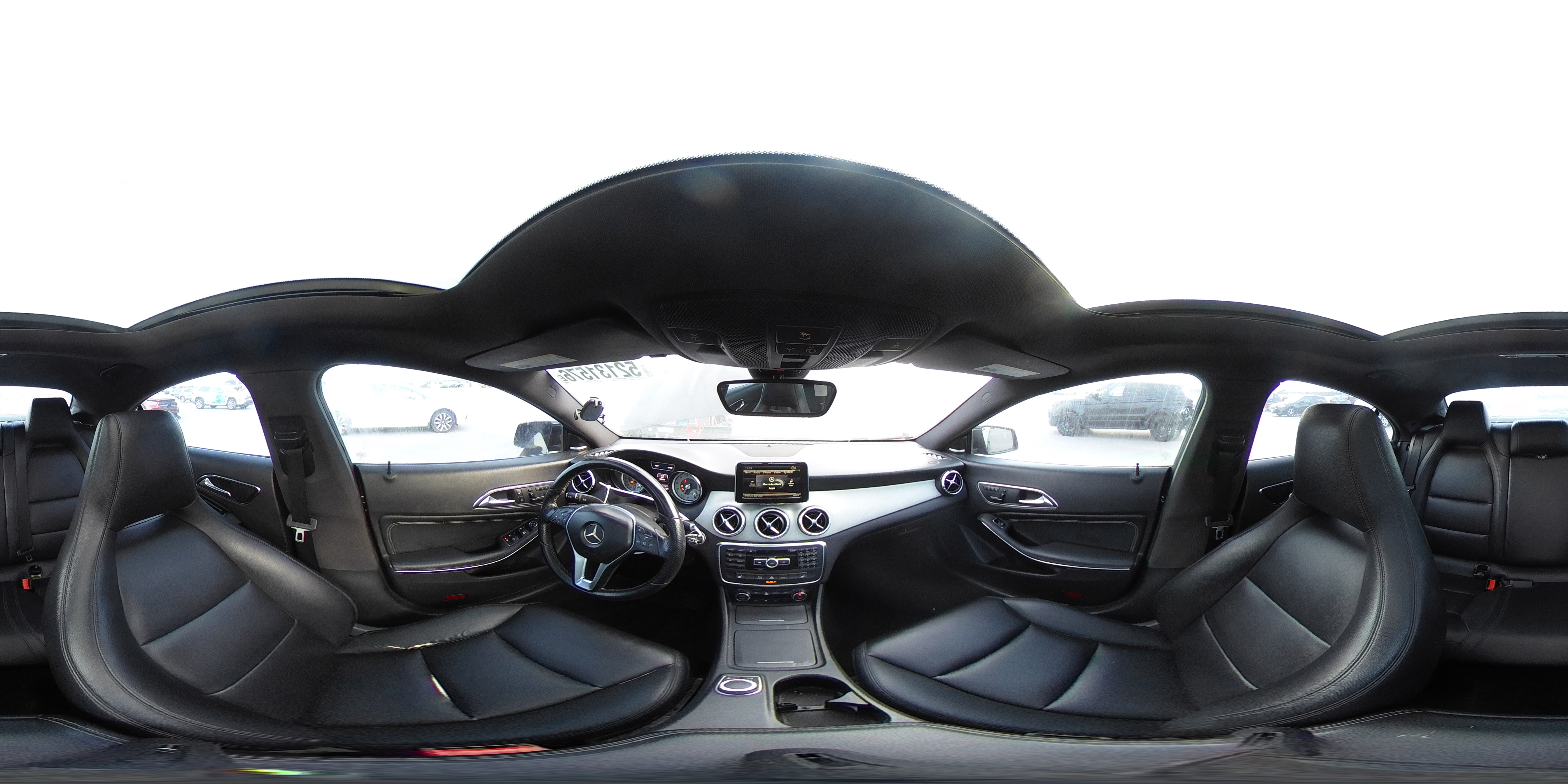 2014 Mercedes-benz Cla 250 Black vin: WDDSJ4EB3EN044338
