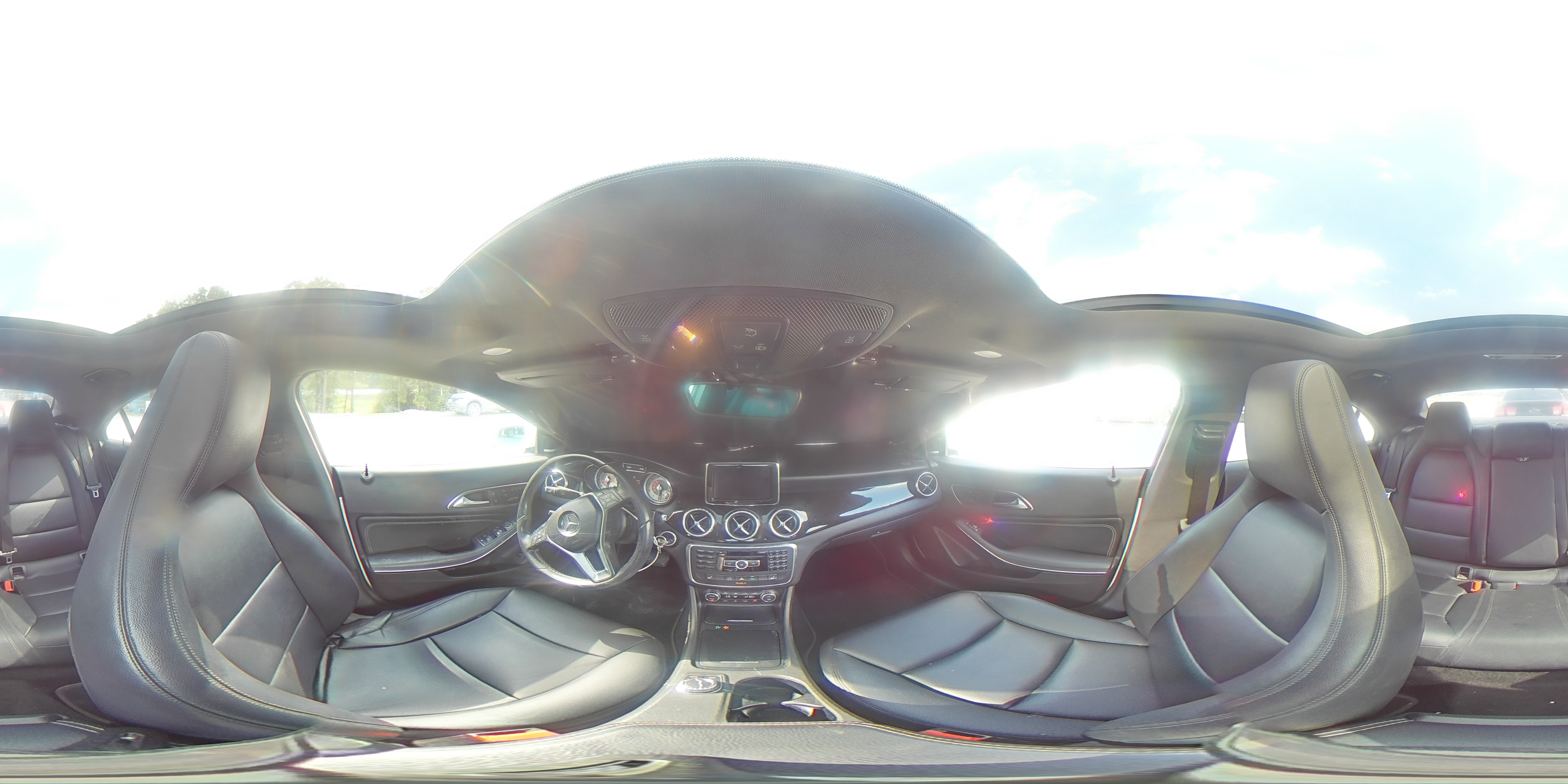 2014 Mercedes-benz Cla White vin: WDDSJ4EB3EN049815