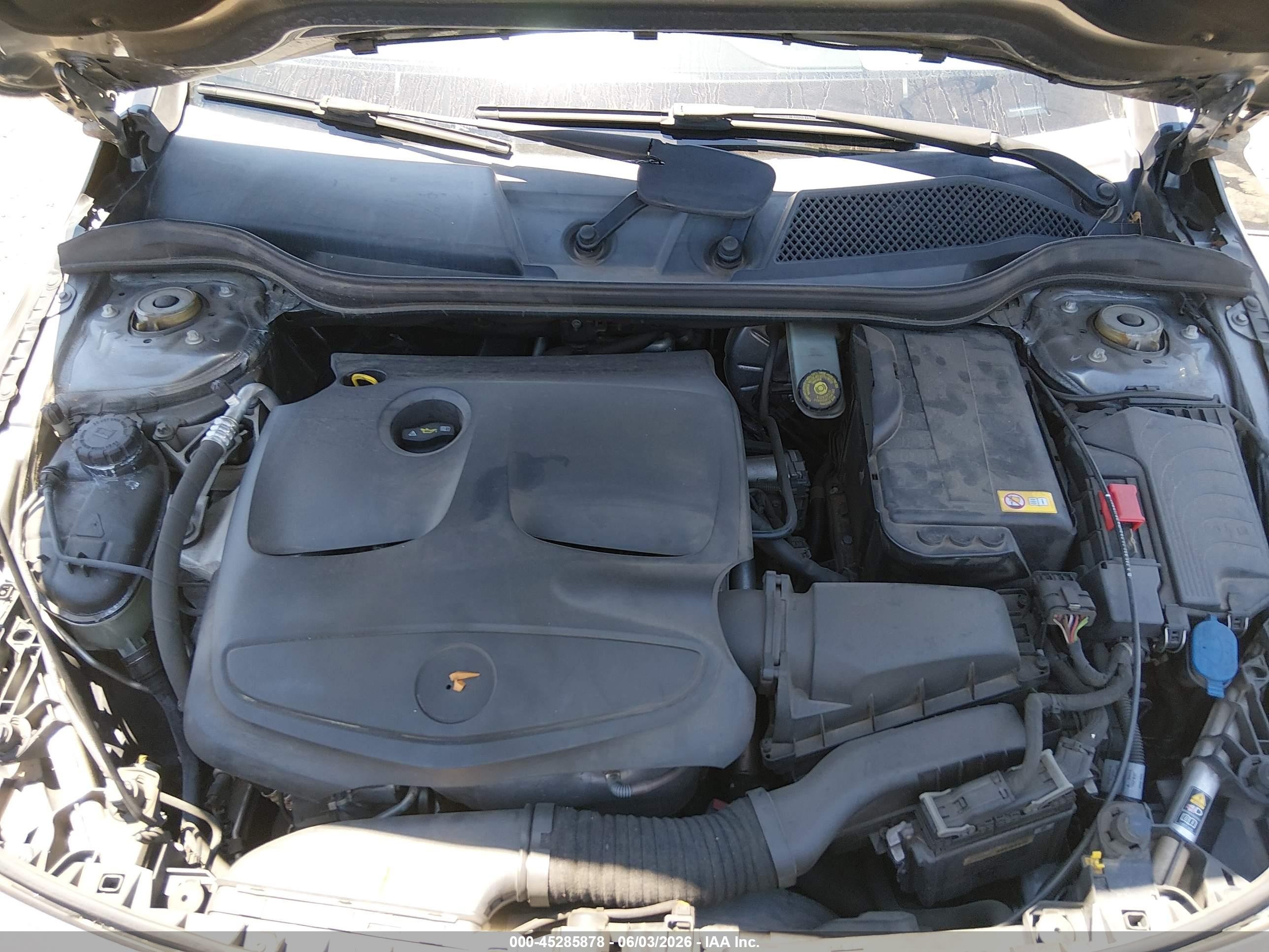 2014 Mercedes-benz Cla 250   Gray vin: WDDSJ4EB3EN054531