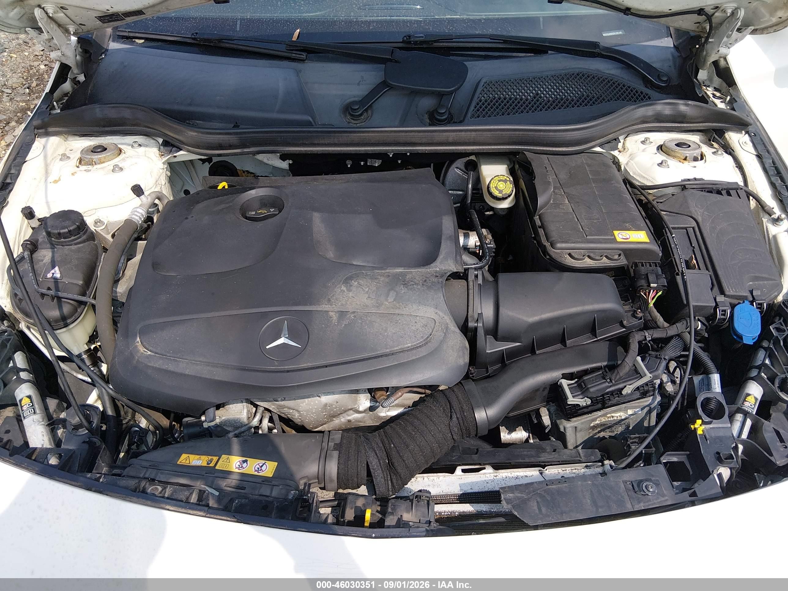 2014 Mercedes-benz Cla 250 White vin: WDDSJ4EB3EN105140