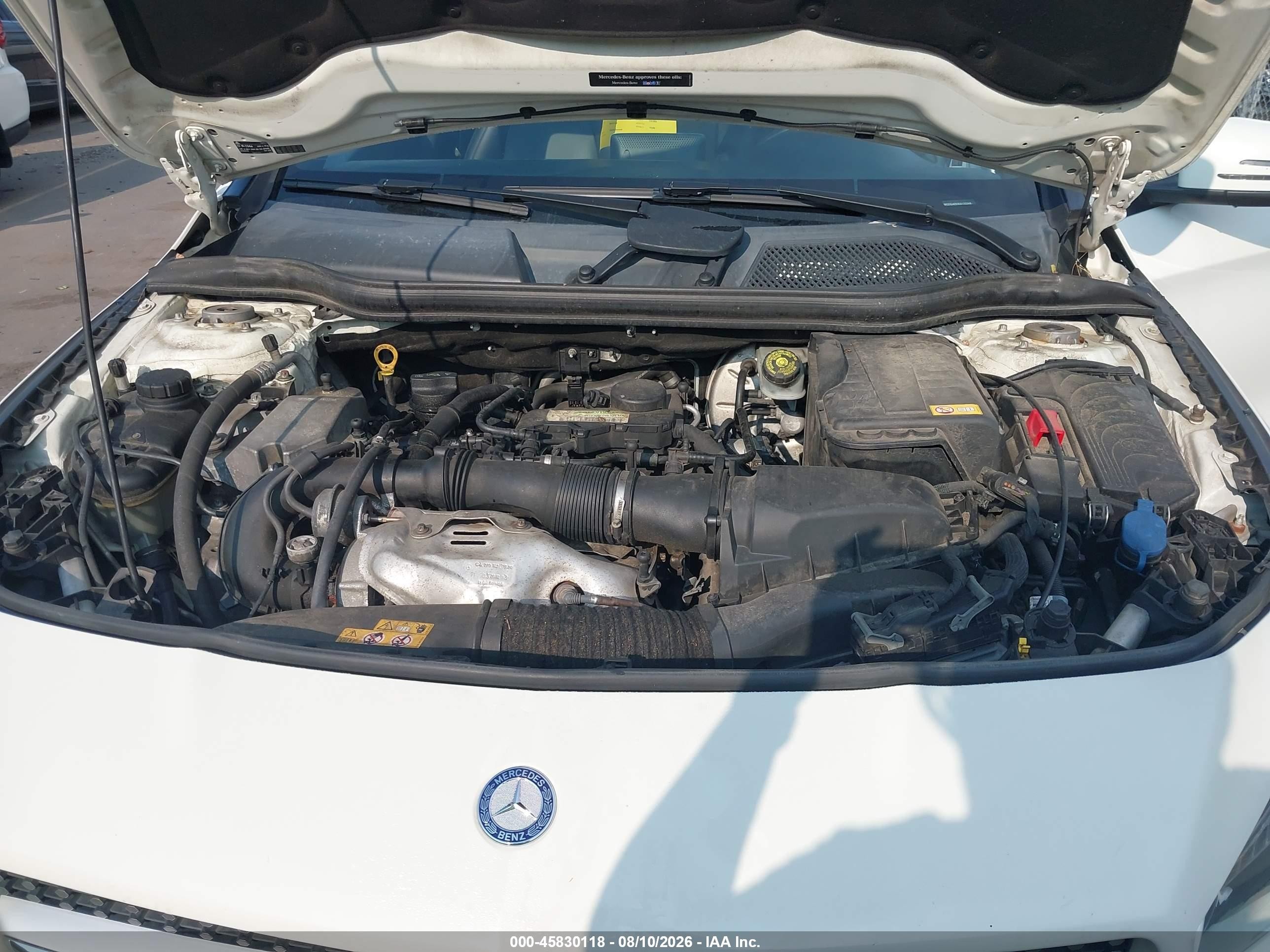 2014 Mercedes-benz Cla 250 Белый vin: WDDSJ4EB3EN120348