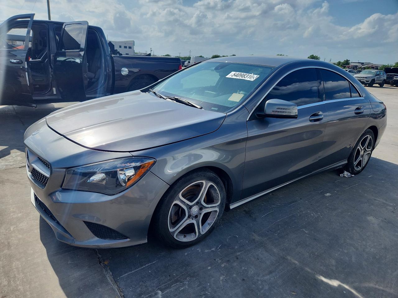 2014 Mercedes-benz Cla 250 Gray vin: WDDSJ4EB3EN139286