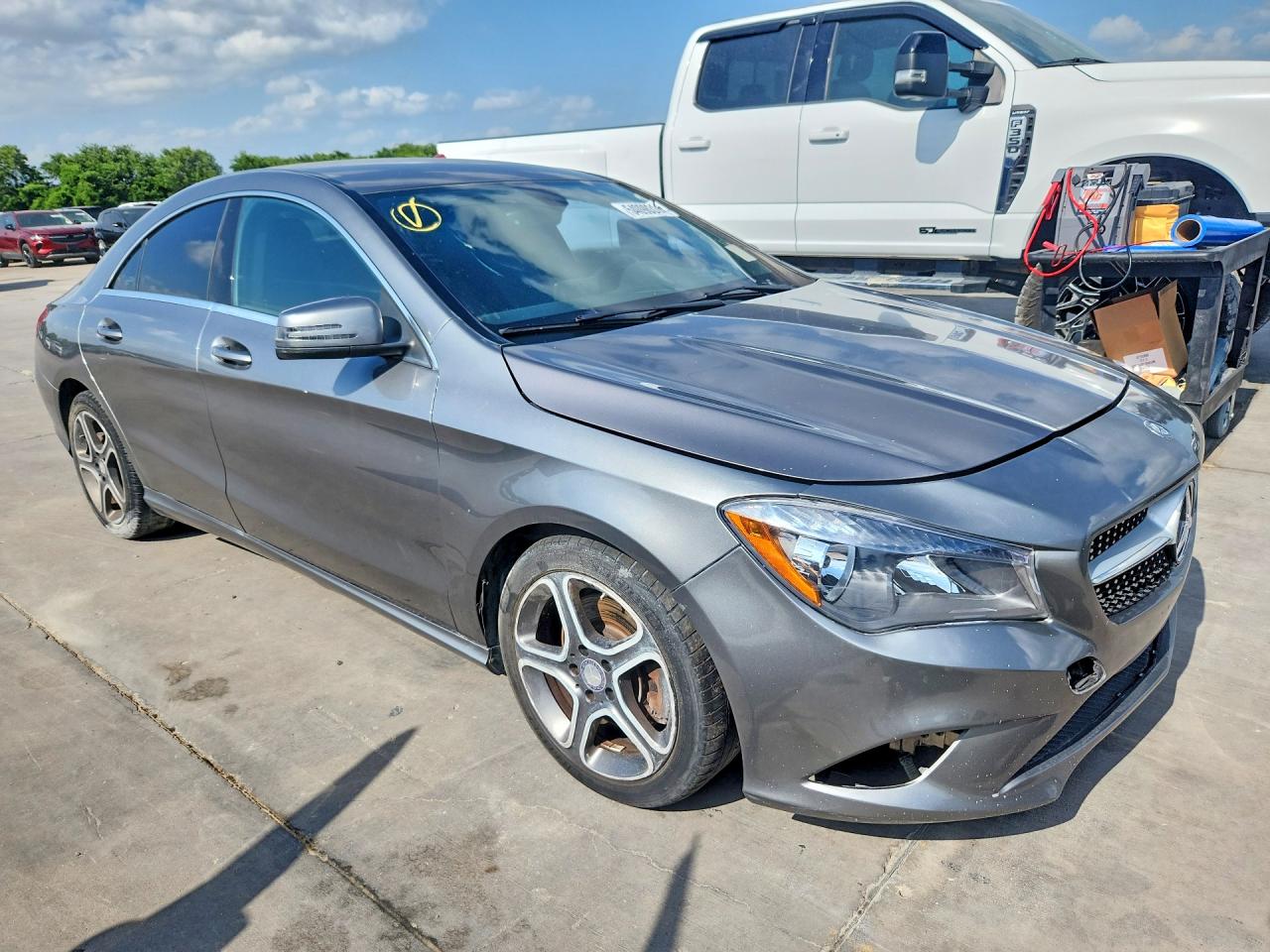 2014 Mercedes-benz Cla 250 Gray vin: WDDSJ4EB3EN139286