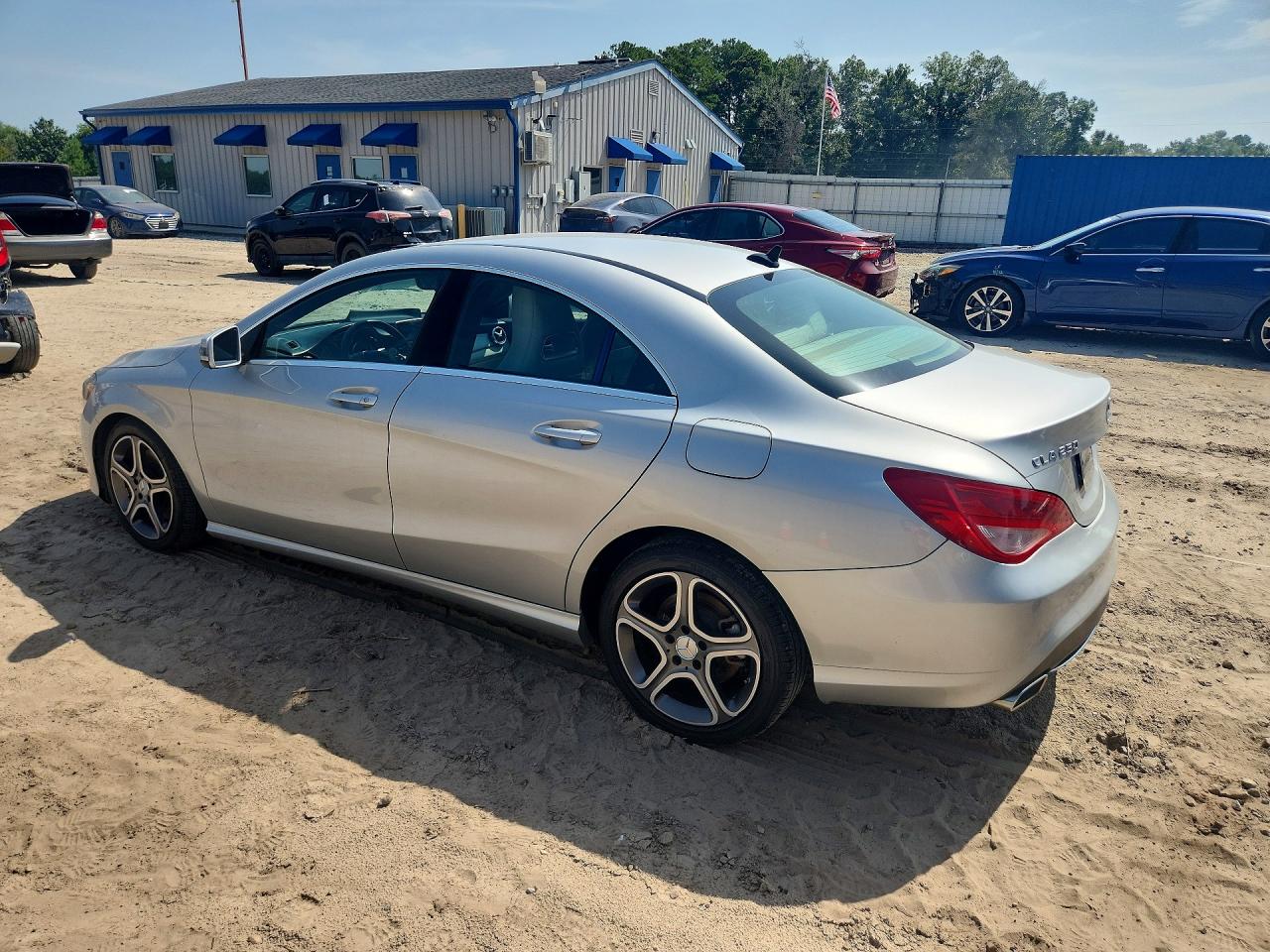 2014 Mercedes-benz Cla 250 Silver vin: WDDSJ4EB3EN154676